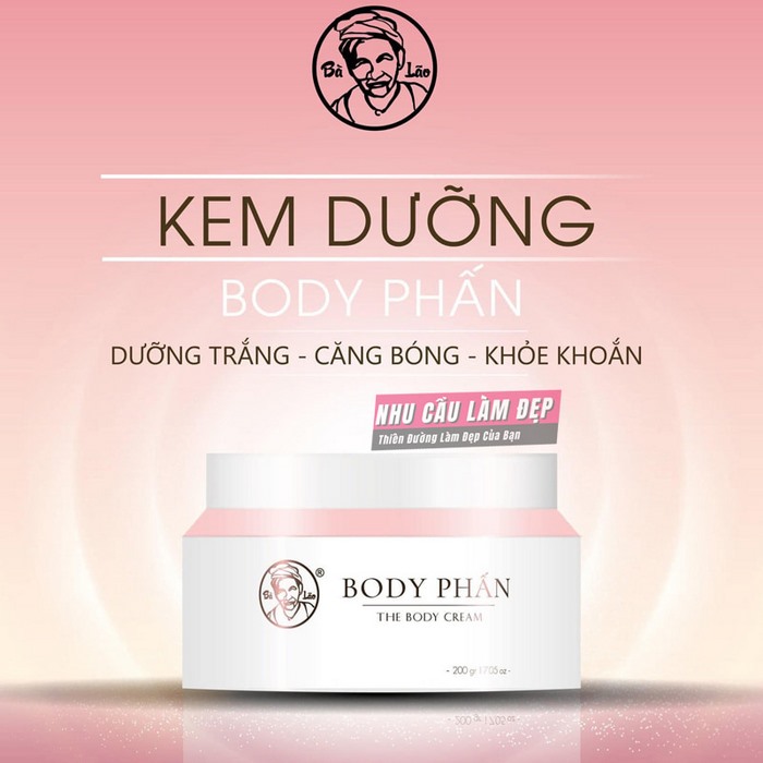 kem body phan ba lao make up body trang tang hinh anh 1