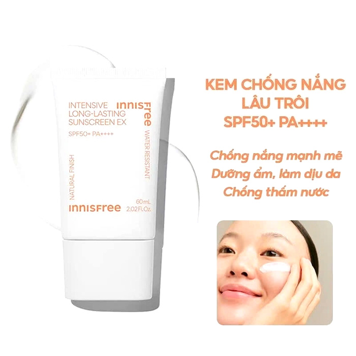 kem chong nang innisfree cho da dau long lasting for oily skin spf50 pa 50ml han quoc anh 3
