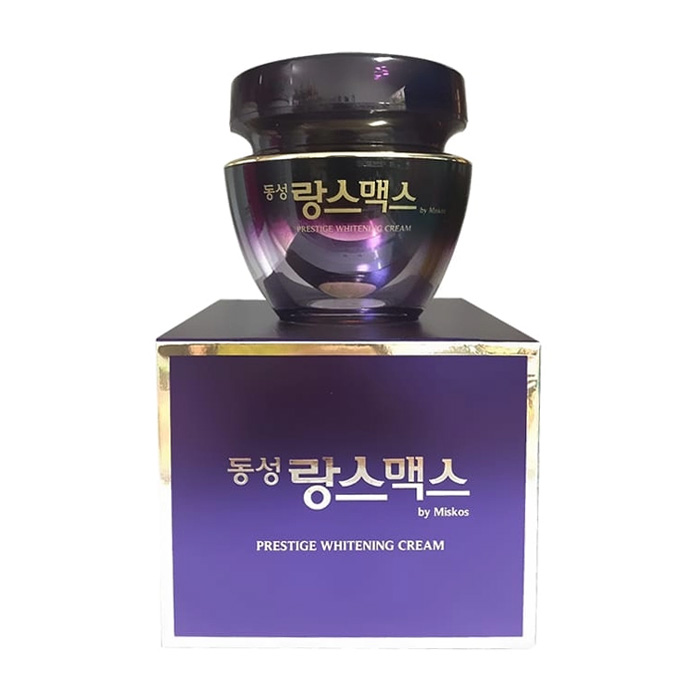 kem tri nam dongsung miskos prestige whitening cream han quoc 50g anh 1