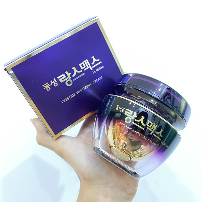 kem tri nam dongsung miskos prestige whitening cream han quoc 50g anh 2