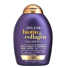 Bộ Dầu Gội Xả Biotin Collagen OGX Extra Volume Shampoo Mọc Tóc của Mỹ - Trị trụng tóc, hói đầu 2x385ml
