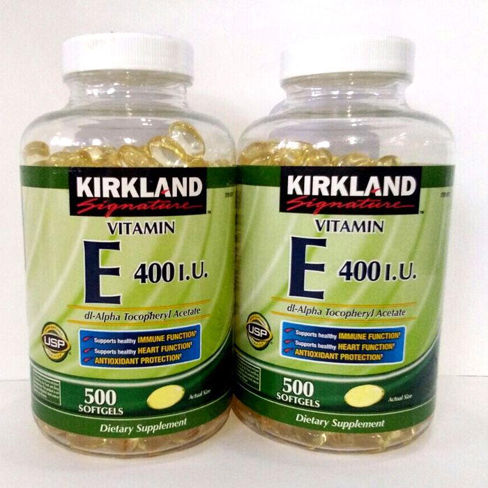 Viên Uống Vitamin E 400 Iu Kirkland Của Mỹ