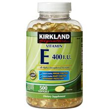 Viên uống Vitamin E 400 IU Kirkland của Mỹ